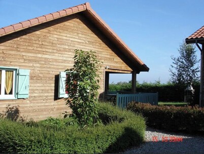 Chalet 2 Lou Braisadou on the farm with heated indoor pool 