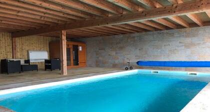 Chalet 2 Lou Braisadou on the farm with heated indoor pool