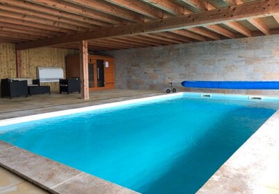 Chalet 2 Lou Braisadou on the farm with heated indoor pool 