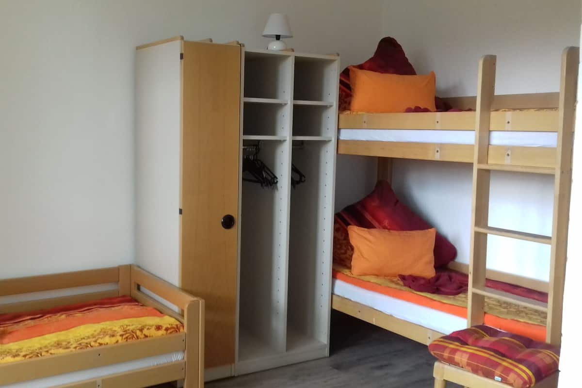 Classic Quadruple Room, Shared Bathroom, Annex Building (Zimmer Nr. 4) | 1 bedroom, iron/ironing board, free WiFi, bed sheets