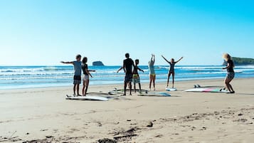 Beach nearby, beach yoga