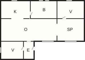 Apartamento | Planta do andar