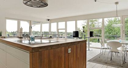 Modern Holiday Home in Brovst with Hot Tub