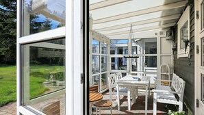 Balcony - Enticing Holiday Home in Ålbæk near Beach (Aalbaek)