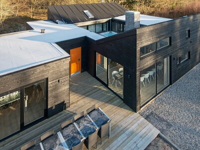 Modern Holiday Home in Glesborg With Swimming Pool