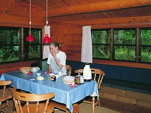 Fridge, microwave, coffee/tea maker - Quiet Holiday Home in Laeso, Denmark near Beach (Læsø)
