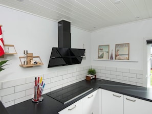 Private kitchen - 8 Person Holiday Home in Hemmet (Hemmet)