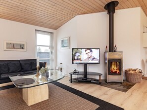 House | Living area - 5 Star Holiday Home in Lokken (Lokken)