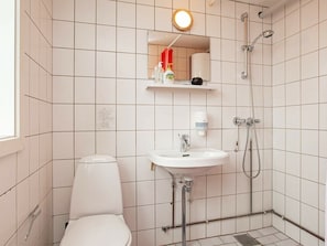 Bathroom - Serene Holiday Home in Slagelse Denmark With Terrace (Slagelse)