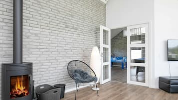 4 soveværelser, baby-/barnesenge