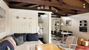 Living room - Rustic Holiday Home in Skagen With Terrace (Skagen)