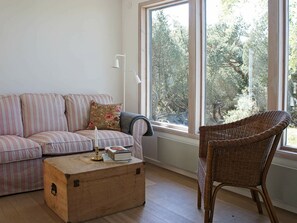 Living room - 6 Person Holiday Home in Laholm (Skummesloevsstrand)