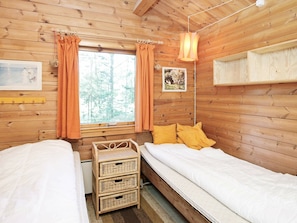 3 bedrooms, individually furnished, cribs/infant beds