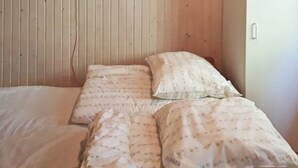 3 chambres, lits bébé