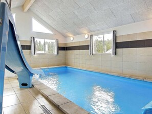 House | Pool | Indoor pool, outdoor pool - Spacious Holiday Home in Glesborg near Ocean (Glesborg)