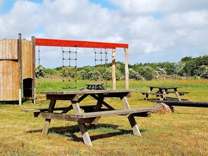 Outdoor dining - 8 Person Holiday Home in Hirtshals (Hirtshals)