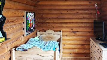 3 chambres, lits bébé