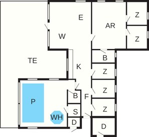 House | Pelan lantai