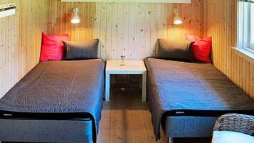 2 chambres, lits bébé