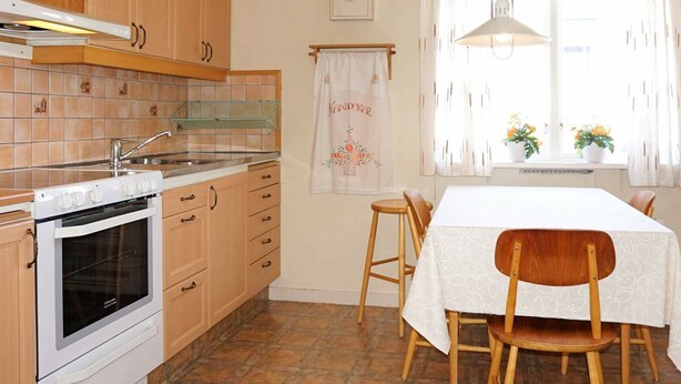 Private kitchen - 5 Person Holiday Home in Varberg (Varberg)