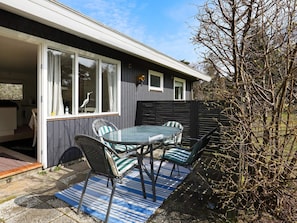 Balcony - 4 Person Holiday Home in Marielyst Idestrup (Idestrup)