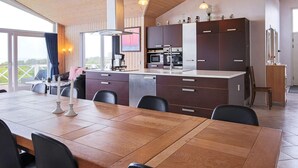 Dining - Spacious Holiday Home in Fårevejle With Swimming Pool (Faarevejle)