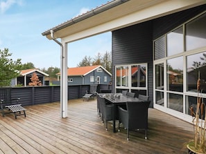 Hus | Udsigt fra overnatningsstedet