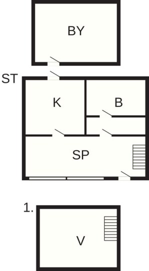 House | Floor plan - 2 Person Holiday Home in Bogense-by Traum (Bogense)
