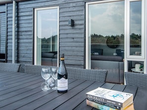 Hus | Udsigt fra overnatningsstedet