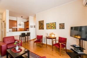 Familieleilighet | Oppholdsområde | LCD-TV