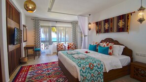 Beachfront Suite | Desk, laptop workspace, iron/ironing board, free WiFi - Papillon Lagoon Reef (Diani Beach)