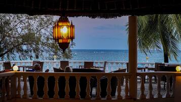 Blick von der Unterkunft