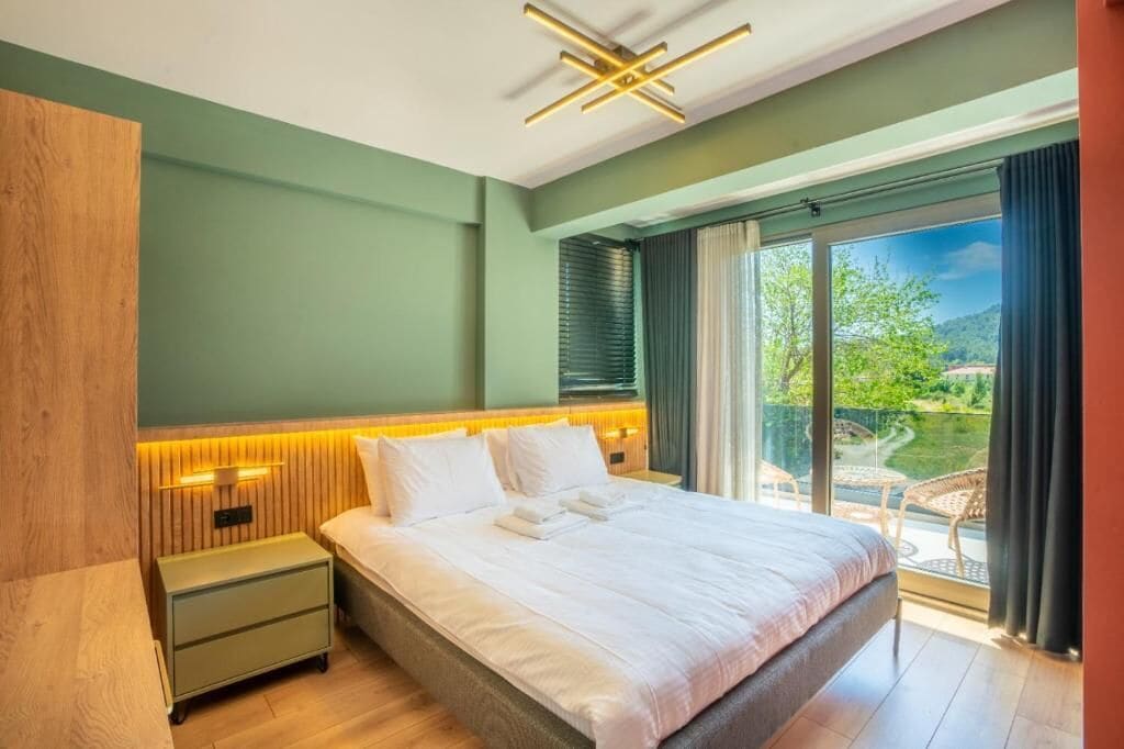 Exclusief appartement | Een bureau, geluiddichte muren, gratis wifi, beddengoed