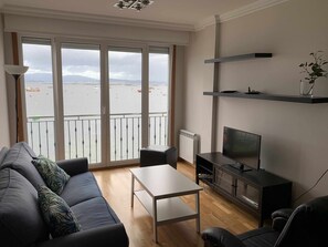 Televisión y reproductor de DVD 