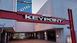 A hotel entrance with a prominent sign reading "KEY POINT HOTEL". - Hotel Keypoint - Adults Only (Kai)