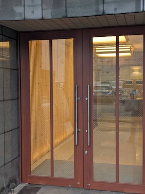 Fassade der Unterkunft