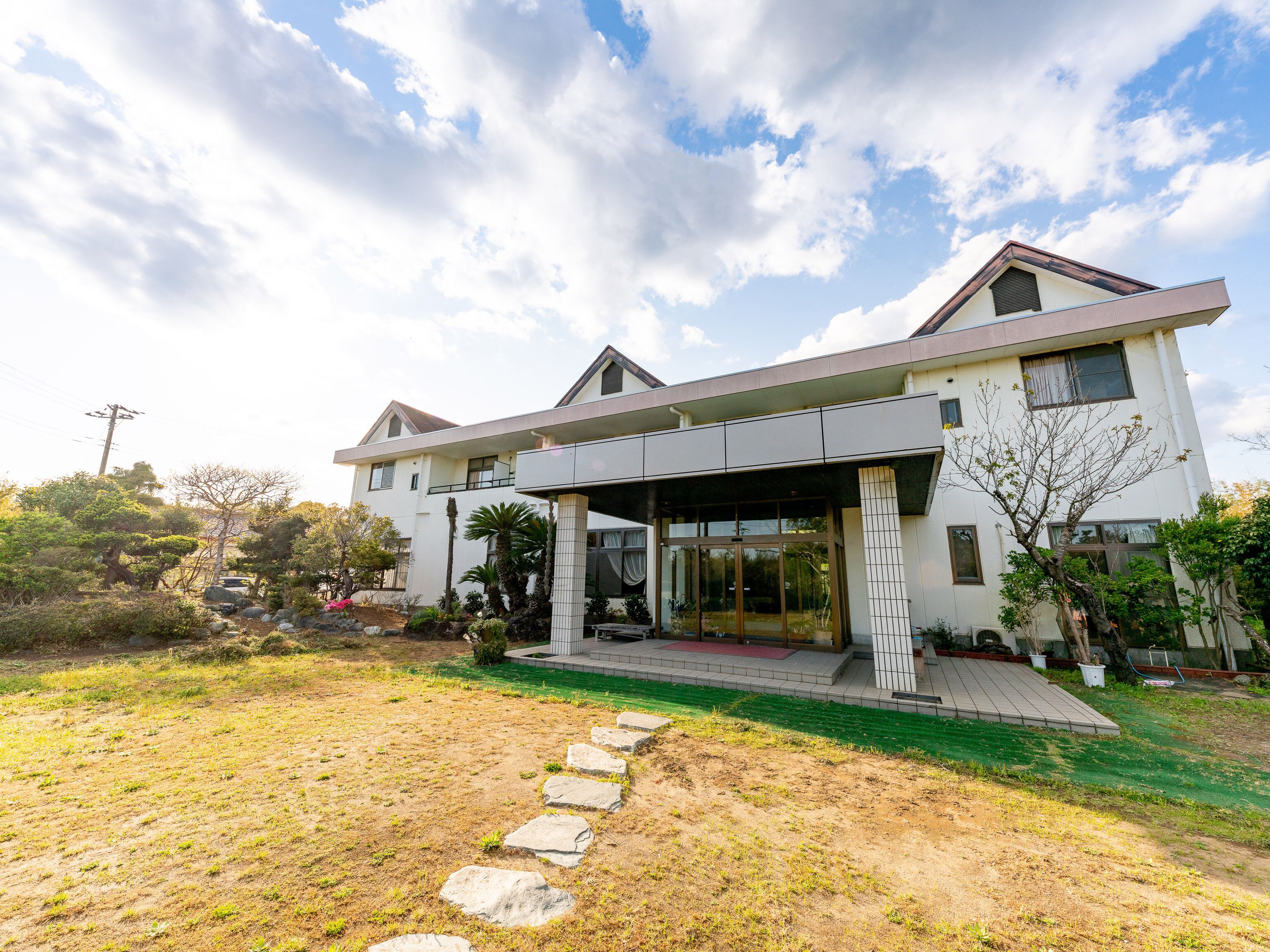 Fassade der Unterkunft