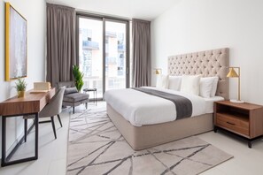 1 bedroom, laptop workspace, iron/ironing board, free WiFi