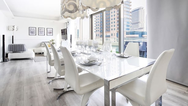 Dining - Breathtaking 3BR With a Private Pool! (Dubai)