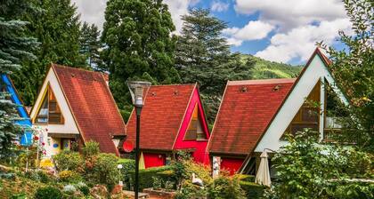 Riesling pavilion with terrace and parking