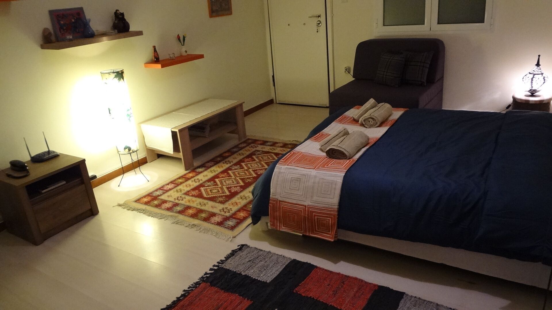 Appartement, 1 chambre | 1 chambre, bureau, espace de travail pour ordinateur portable