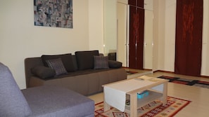 アパートメント 1 ベッドルーム | リビングルーム