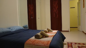 アパートメント 1 ベッドルーム | 1 室のベッドルーム、デスク、ノートパソコン用作業スペース、アイロン / アイロン台