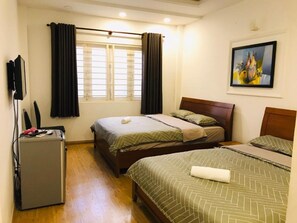 Äänieristys, ilmainen Wi-Fi, vuodevaatteet