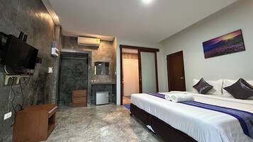 1 chambre, bureau, Wi-Fi gratuit, draps fournis