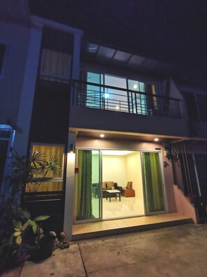 Front of property – evening/night - Pon House (Chalong)