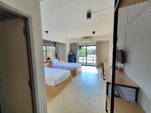 Standaard Twin kamer | Kameruitzicht