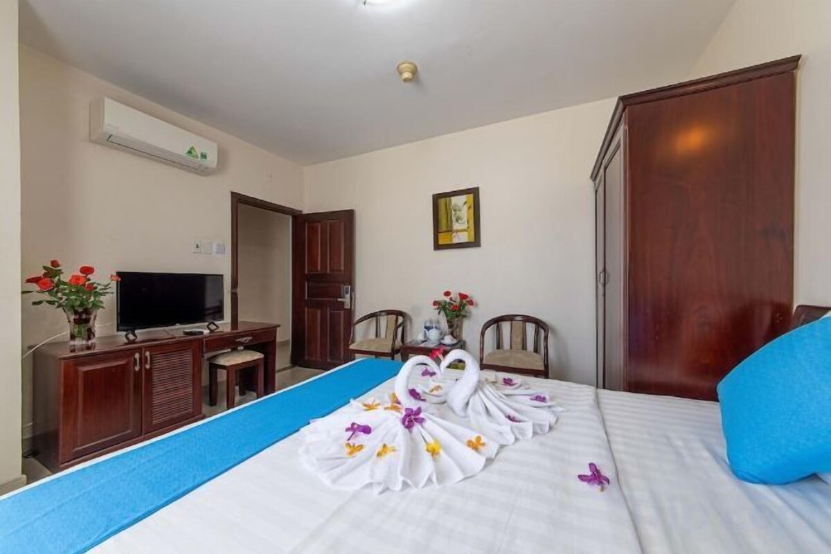 Wifi gratis y ropa de cama