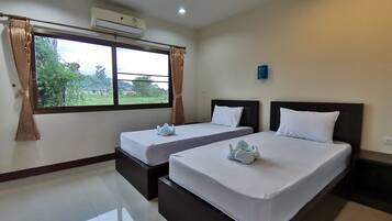 スタンダード ツインルーム | デスク、WiFi (無料)