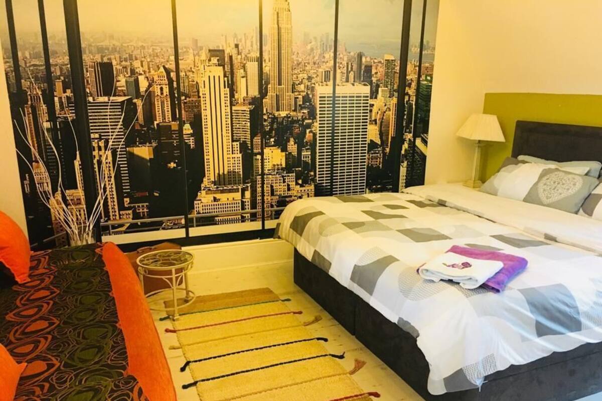 Doppia Economy (New York) | Una scrivania, ferro/asse da stiro, Wi-Fi gratuito